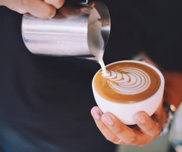 Fresh coffee photo